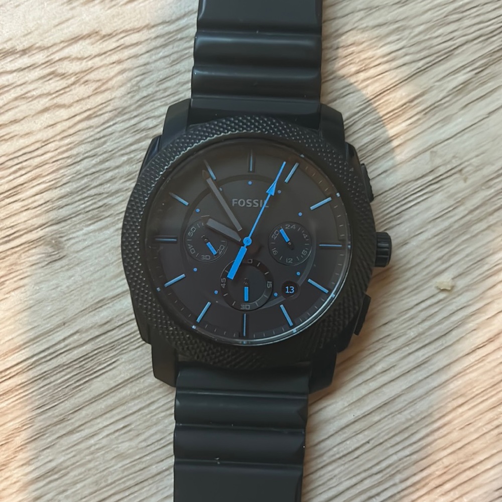 Fossil Watch Mens Black